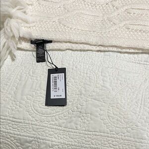 Ted Baker London Ivory Cable Knit Scarf